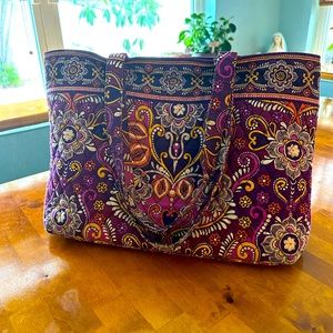 Vera Bradley Quilted Tote Bag